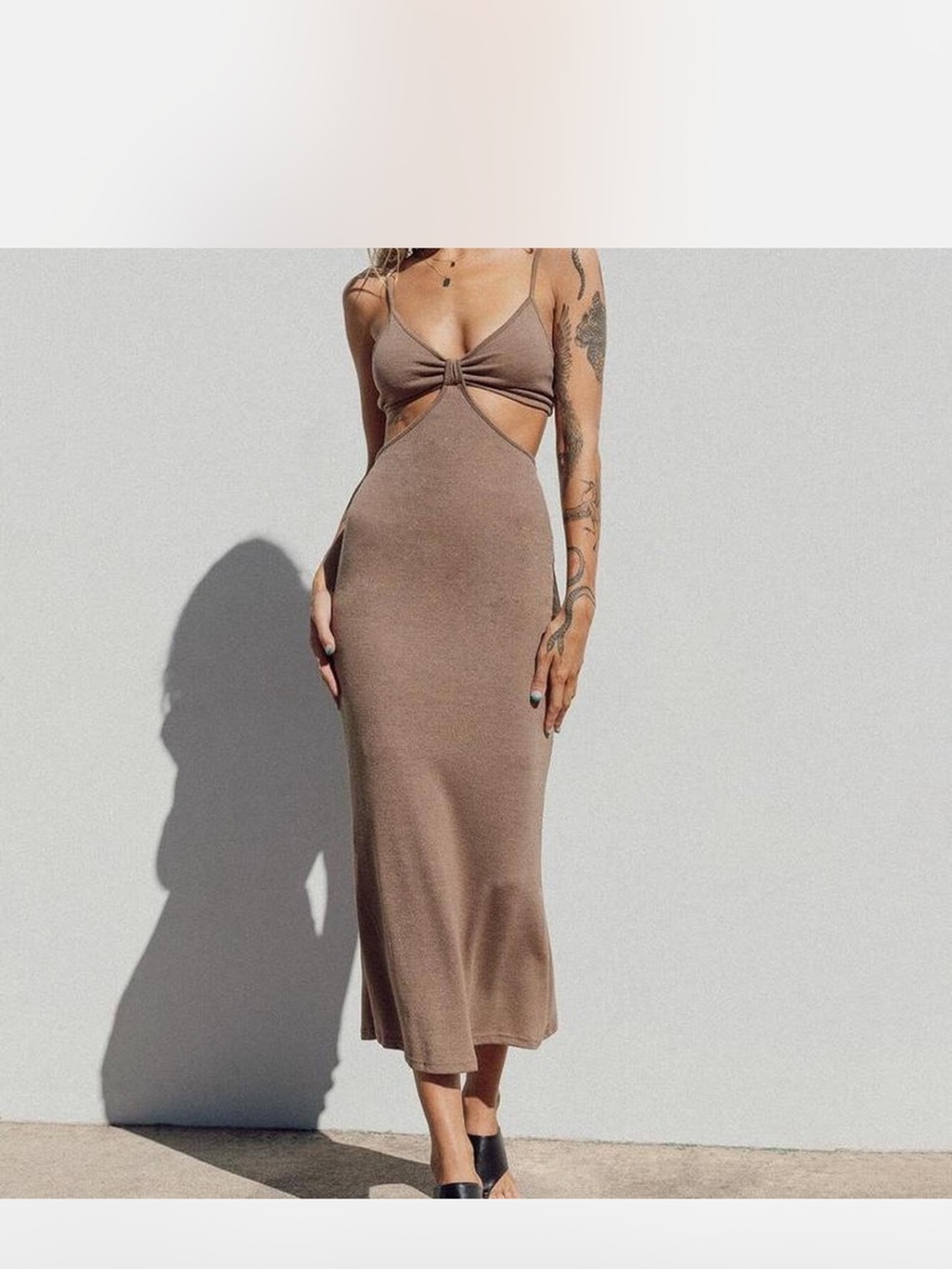 Princess Polly cut out midi dress